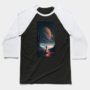 Alien travel Baseball T-Shirt